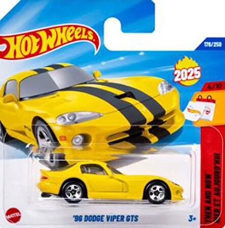 Hot Wheels Tekli Arabalar '96 Dodge Viper GTS JBB95 (Then And Now)
