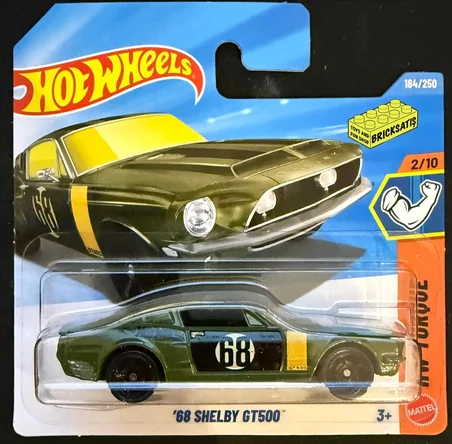 Hot Wheels Tekli Arabalar '68 Shelby GT500 JJK24 (Torque)