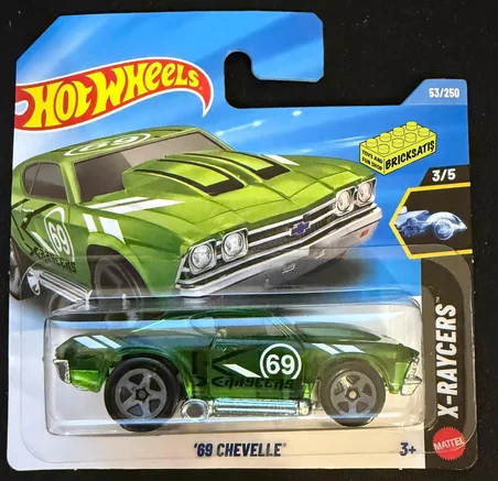 Hot Wheels Tekli Arabalar '69 Chevelle JJK83 (X-Raycers)