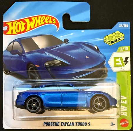 Hot Wheels Tekli Arabalar Porsche Taycan Turbo S JJL01 (Ev)