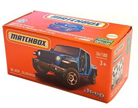 Matchbox Tekli Arabalar '20 Jeep Gladiator GXN53