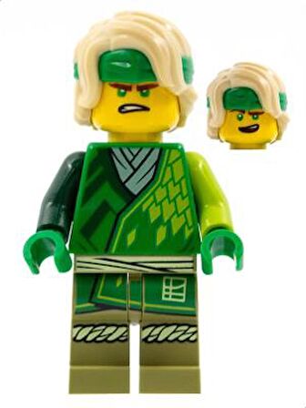 Lego Minifigür Ninjago Lloyd - Core, Hair
