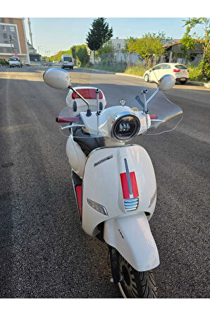 MOTOCAM Küba Brillant Siperlik Ön Cam 2021-2025 Model 45cm Şeffaf Renkli APARATSIZDIR