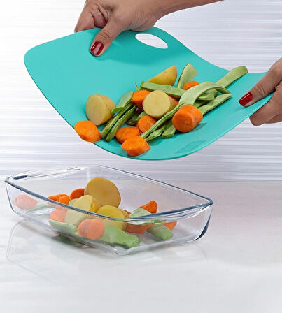 Berina Home Kesim Panosu Bükülebilir Elastik Kesme Tahtası Flexi Kesim Matı %100 Yerli Üretim