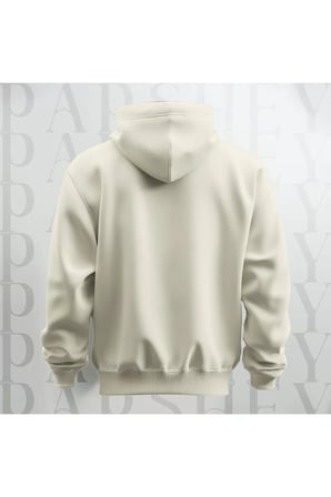 Brooklyn New York City Baskılı Kapüşonlu Sweatshirt Hoodie Kalın Kumaş 3 İplik Şardonlu