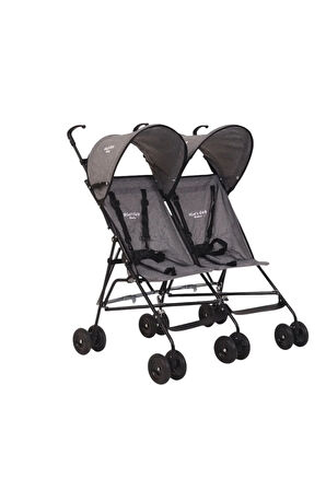 İkiz Bebek Arabası Pratik Baston