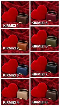 Kalpli Kadife Dokulu Gül Tabanlı Kozmetik Hediye Seti - Çanta veya Cüzdan Hediyeli