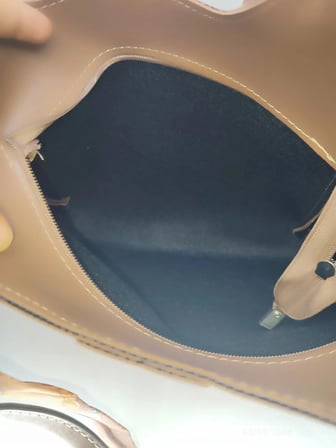 Kadın Rahat Kalıp Günlük Deri El Omuz Çanta 25x40cm