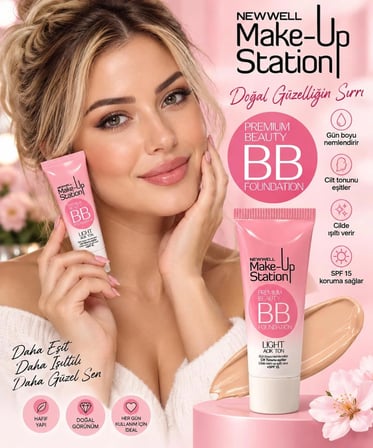 New Well BB Krem Light Açık ton
