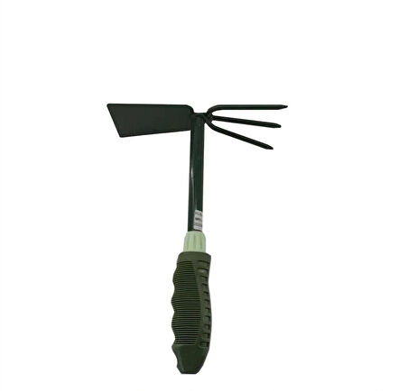  Çift Taraflı 3 dişli çapa demir el çapası bahçe hobi 30 cm