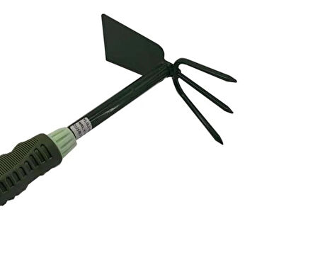 Çift Taraflı 3 dişli çapa demir el çapası bahçe hobi 30 cm