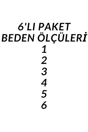 Erkek Çocuk Beyaz Atlet Bedenler 1-2-3-4-5-6 || 6'lı Paket