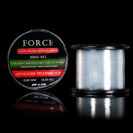 Effe Force 1000Mt Beyaz Misina 0,35mm