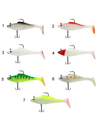 3568 Cracker Soft 12 Cm 3 Lü Pk Silikon Yem 7