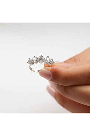 Sevgililer Günü Beştaş Altın Yüzük