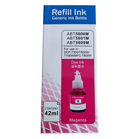 Brother T825DW Mürekkep Takım 4 Renk Set Muadil