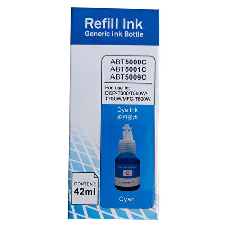 Brother DCP‑T520W Mürekkep Takım 4 Renk Set Muadil