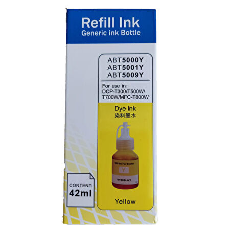 Brother T525W Mürekkep Takım 4 Renk Set Muadil