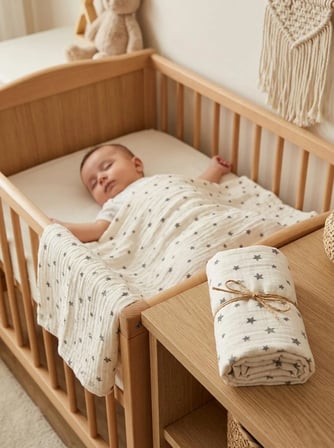 Müslin İnce Bebek Battaniye