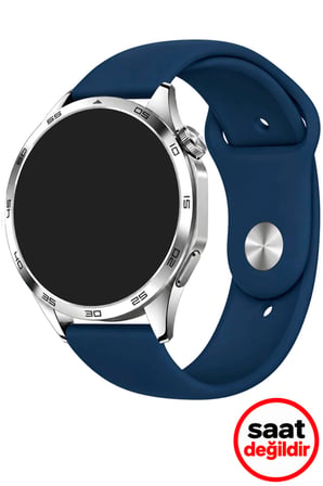 Huawei Watch Buds / Watch 5 / Watch 4 / 4 Pro / Watch 3 / 3 Pro Uyumlu ile Uyumlu 22mm Silikon Kordon