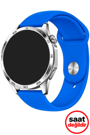 Huawei Watch Buds / Watch 5 / Watch 4 / 4 Pro / Watch 3 / 3 Pro Uyumlu ile Uyumlu 22mm Silikon Kordon