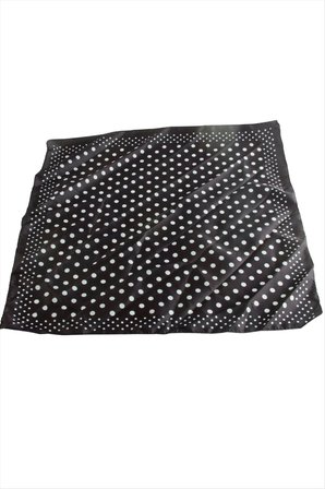 Benekli Zr Saten Fular 50*50 cm