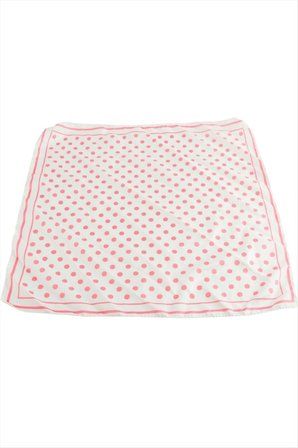 Benekli Desenli Zr Saten Fular 50*50 cm