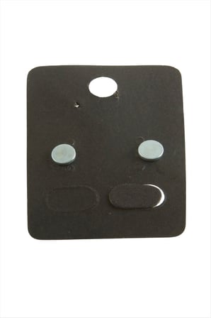 Tek Taş Mıknatıslı Zirkon Küpe 6 mm
