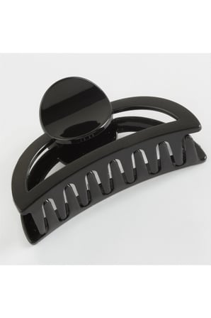 8  cm Oval Siyah Renkli Mandal Toka 1 Adet