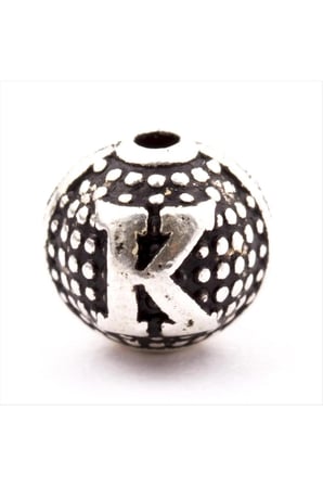 8 mm Metal Harf ( metal tesbih harfi )