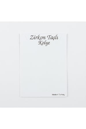 Zirkon Kolye Kartı