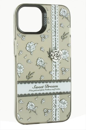 iPhone 12 / 12 Pro Gül Lüx Sweet Silikon Kılıf