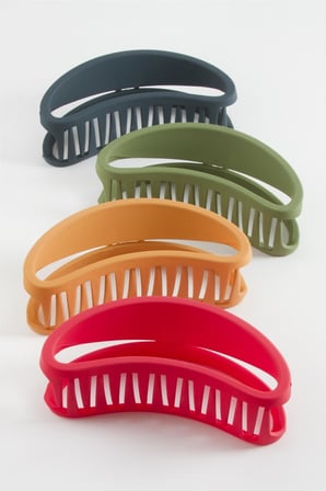 Kayık Renkli Mandal Toka 12 cm