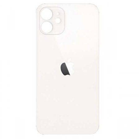 Gmr Iphone Uyumlu 12 Kapak Arka Pil Kapağı Beyaz