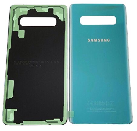 Samsung Galaxy S10 G973F Arka Cam Kapak Batarya Pil Kapağı mavi