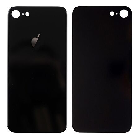 Gmr iPhone 8 Arka Pil Batarya Kapağı Siyah