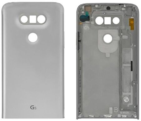 Gmr LG G5 H850 Kasa Kapak Gümüş
