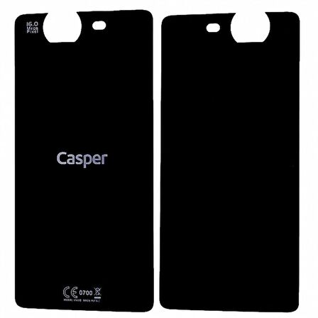 Gmr Casper Vıa V8 Arka Kapak Batarya Pil Kapağı - Siyah