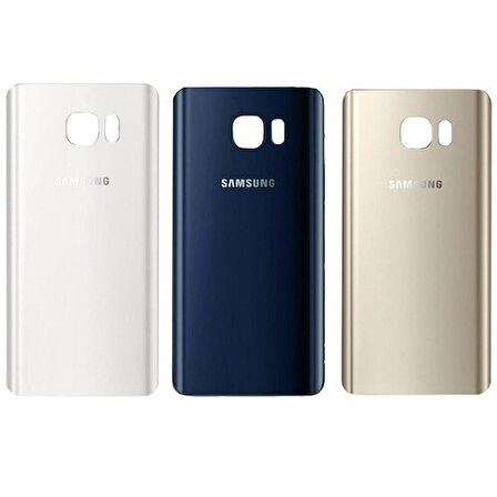 Samsung Note 5 N920 Arka Kapak Batarya Pil Kapağı sıyah 