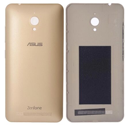 Gmr Asus Zenfone 2 Go ZE500TG Arka Pil Kapağı Gold