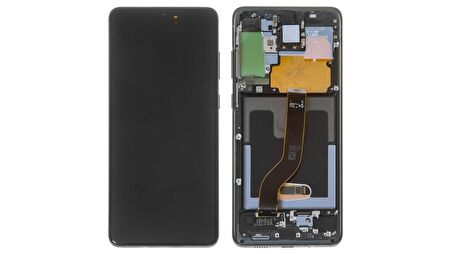Gmr Samsung Galaxy S20 Plus G985 Lcd Ekran Dokunmatik Siyah Servis