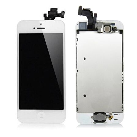 Gmr iPhone 5G Lcd Ekran Dokunmatik Beyaz