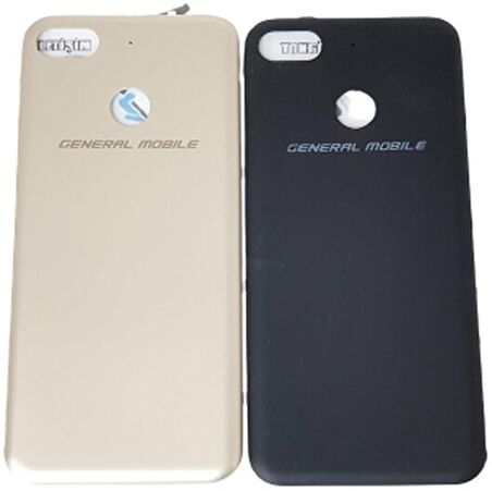 Gmr General Mobile Gm8 Go Arka Kapak Pil Batarya Kapağı - Gold
