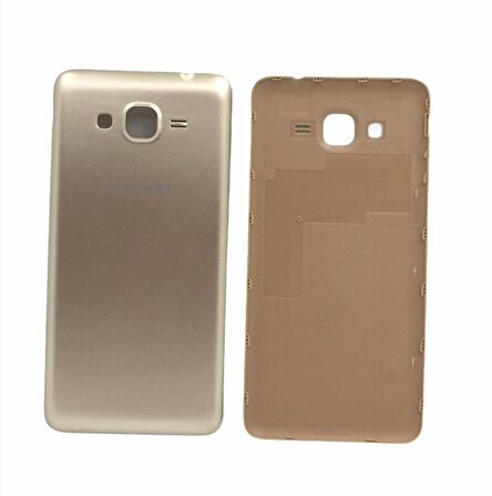 Gmr Samsung Galaxy G530 Prime Arka Pil Kapağı Gold