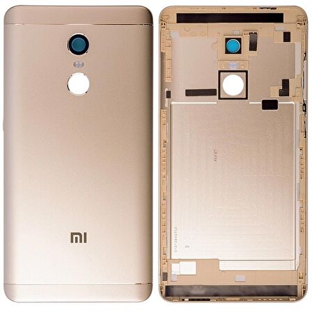 Gmr Xiaomi Redmi Note 4X  Arka Kapak Pil Kapağı gold 