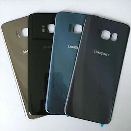 Gmr Samsung Galaxy S8 G950 Arka Kapak Pil Batarya Kapağı siyah
