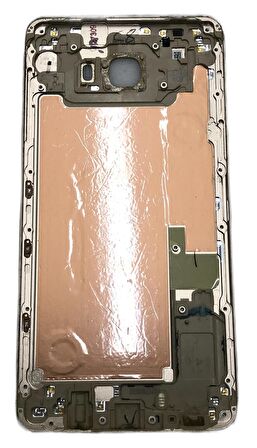 Gmr Samsung Galaxy C9 , C9 Pro Kasa Arka Pil Kapak Sm-c9000 Gold Full Kasa