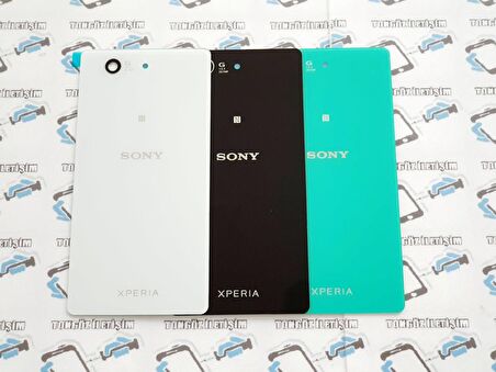 Gmr Sony Xperia Z3 Mini Arka Kapak Batarya Pil Kapağı yeşil