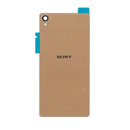 Gmr Sony Xperia Z3 D6603 Arka Pil Batarya Kapağı Gold