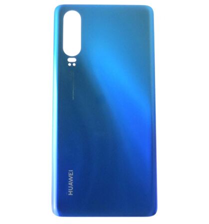 Huawei P30 (ELE-L09) Arka Kapak Pil Kapağı MAVİ